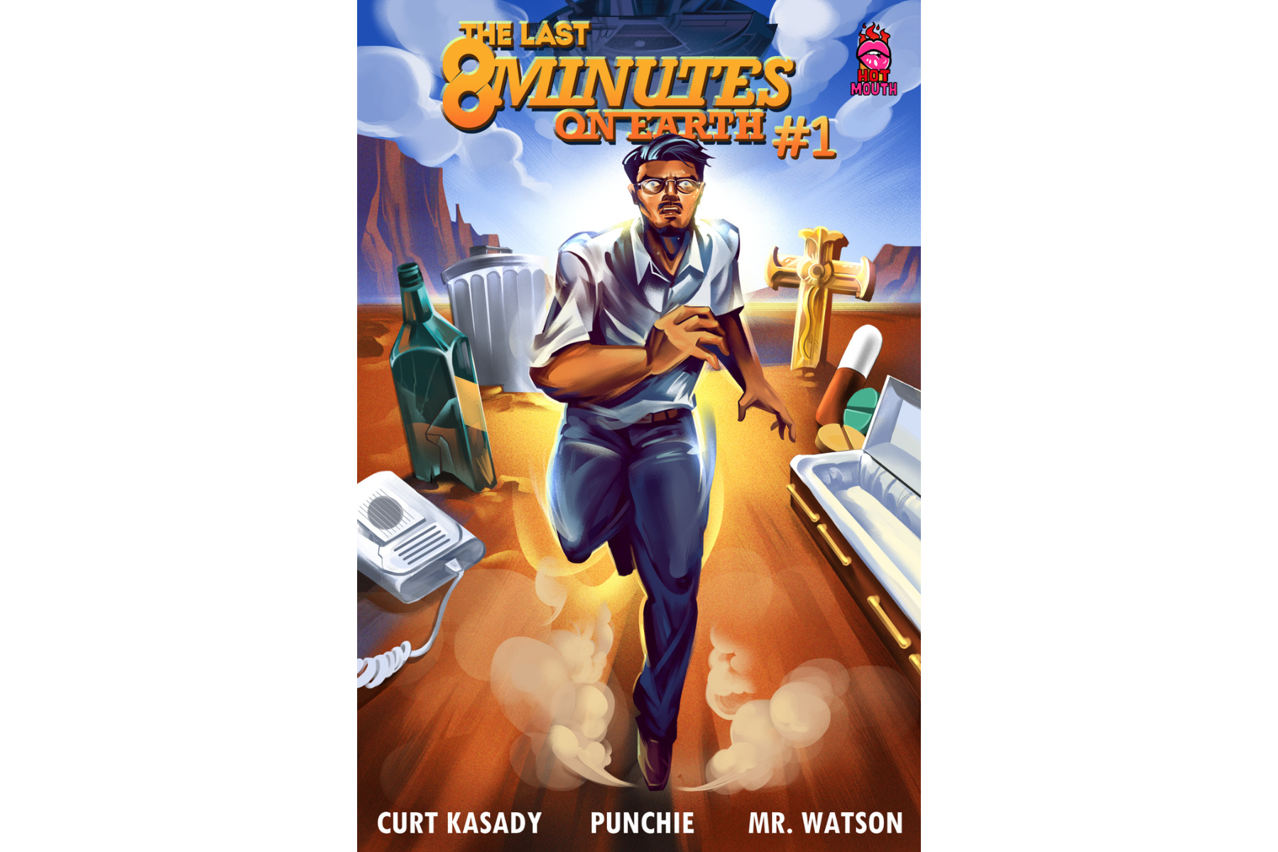 The Last 8 Minutes on Earth - COVER A