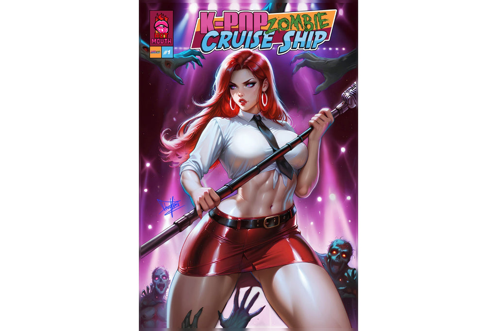 K-Pop Zombie Cruise Ship #1 - COVER D (Dhaxina)