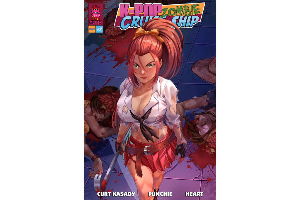 K-Pop Zombie Cruise Ship #2 - COVER A (Heart)