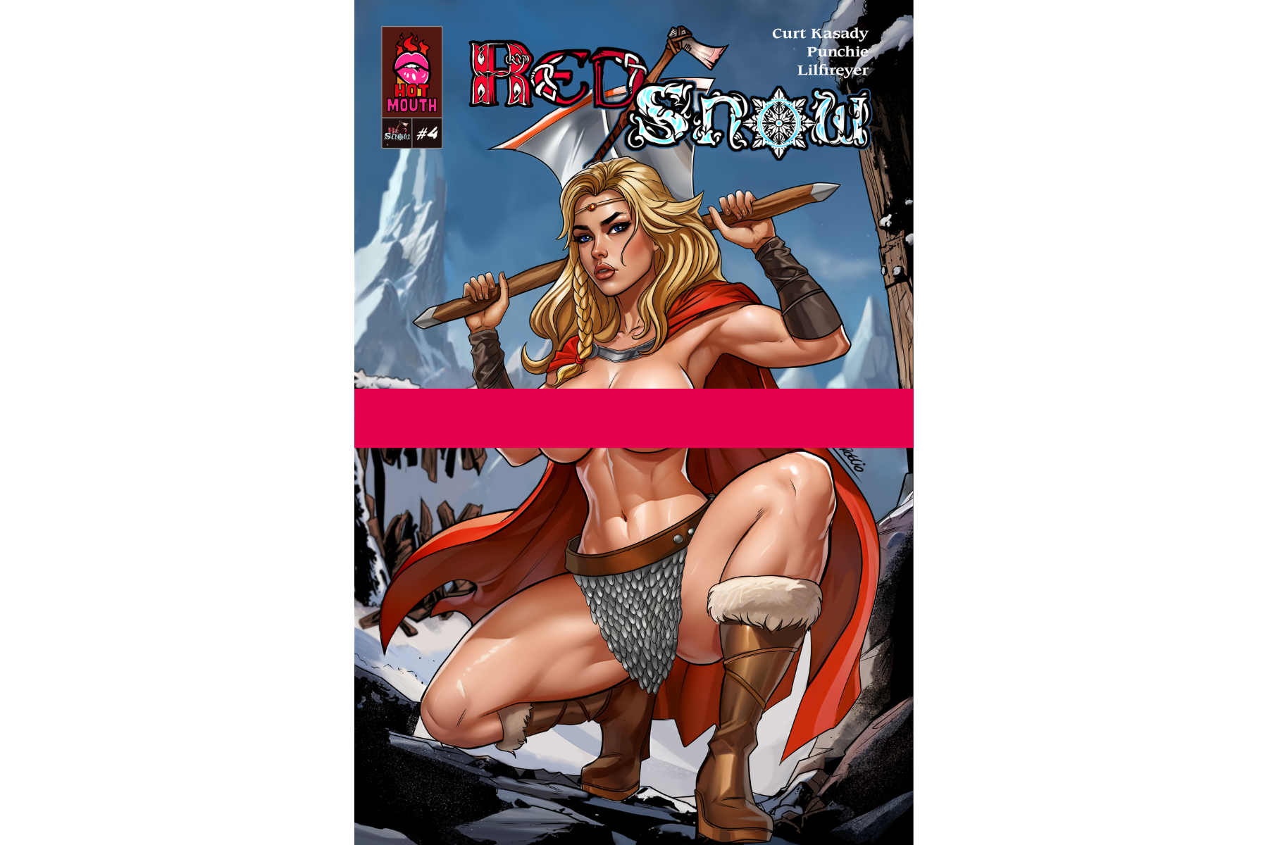 Red Snow #4 - COVER B (Brian Miroglio)