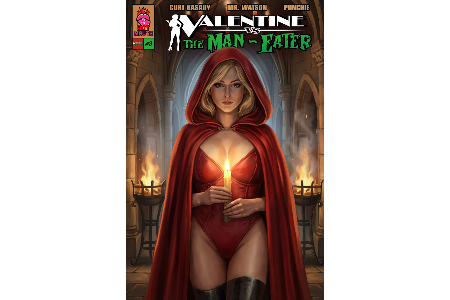 Valentine #3 - COVER A (Fire)